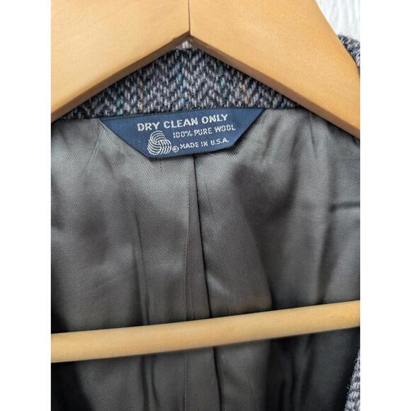 Kuppenheimer Wool Tweed Blazer Sport Coat Heritage Classic Elbow Patches - Picture 3 of 8